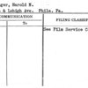 Metzger, Harold N.