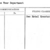 Mexican Tour Department