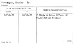 Meyer, Charles Dr.