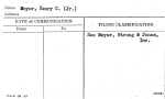 Meyer, Henry C. (Jr.)