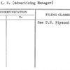 Meyer, L.H. (Advertising Manager)