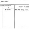 Meyer, William E.