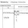 Miami University -Symphony Orchestra