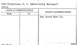 Michaelson, D.H. (Advertising Mananger)