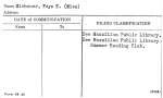 Michener, Faye E. (Miss)