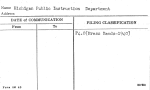 Michigan Public Instruction Department