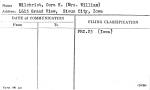 Milchrist, Cora H. (Mrs. William)