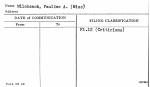 Milchsack, Pauline A. (Miss)