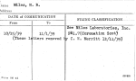 Miles, H.B.
