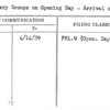 Military Groups on Opening Day - Arrival of