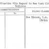 Milk Situation With Regard to New York City School Children
