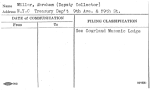 Miller, Abraham (Deputy Collector)
