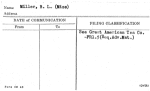 Miller, B.L. (Miss)