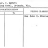 Miller, C. DeWitt