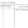 Miller, Charles E. (Pres.)