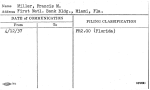 Miller, Francis M.
