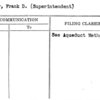 Miller, Frank D. (Superintendent)