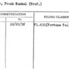 Miller, Frank Kunkel (Prof.)