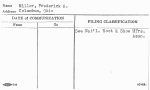 Miller, Frederick A.