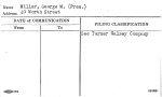 Miller, George M. (Pres.)