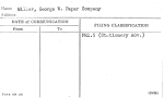 Miller, George W. Paper Company