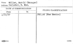 Miller, Harold (Manager)
