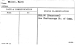 Miller, Harry