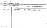 Miller, James A.