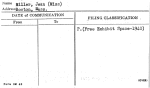 Miller, Jean (Miss)