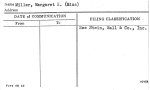 Miller, Margaret H. (Miss)