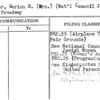 Miller, Marion M. (Mrs.) (Nat'l Council Jewish Women)