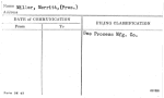 Miller, Merritt, (Pres.)