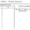 Miller, Morris (Acting Director)