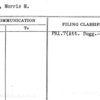 Miller, Morris M.