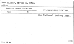 Miller, Myrtle K. (Miss)