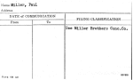 Miller, Paul