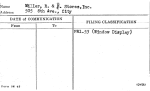 Miller, R. & H. Stores, Inc.
