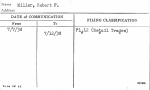 Miller, Robert F.