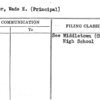 Miller, Wade E. (Principal)