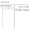Miller, Wallace D.