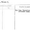 Miller, Wilson C.