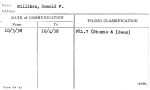 Millikan, Donald F.
