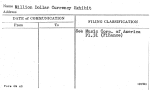 Million Dollar Currency Exhibit