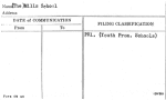 (The)Mills School