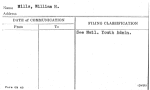 Mills, William H.