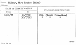 Milney, Mary Louise (Miss)