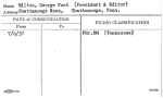 Milton, George Fort (President & Editor)