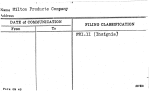 Milton Products Company