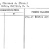 Miner, Clarence A. (Pres.)