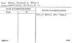 Miner, Clarence A. (Pres.)
